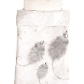 Väikelaste voodipesu komplekt Hiired roosas