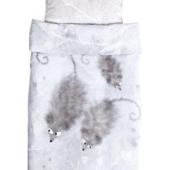 Laste voodipesu komplekt Hiired sinises