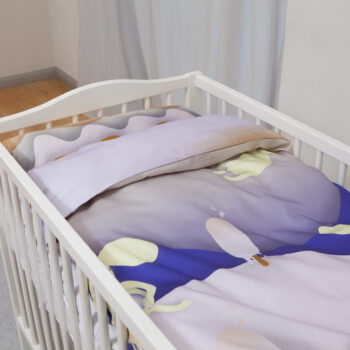 Pikkulapsen vuodevaatesetti Hiiret jäätelöjahdissa II