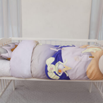 Laste voodipesukomplekt Hiired jäätisejahil 2