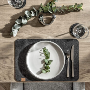 Dining room and kitchen