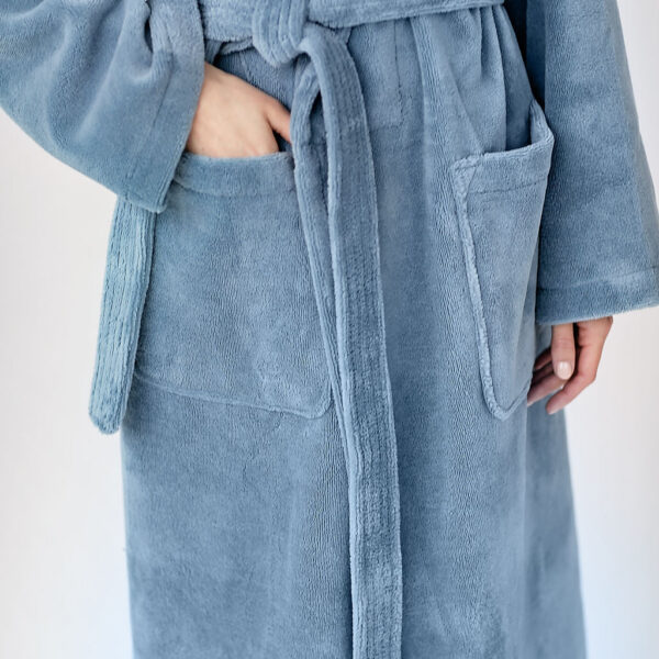 Morning coat, denim colour