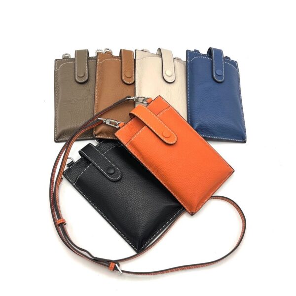 Leather mobile bag