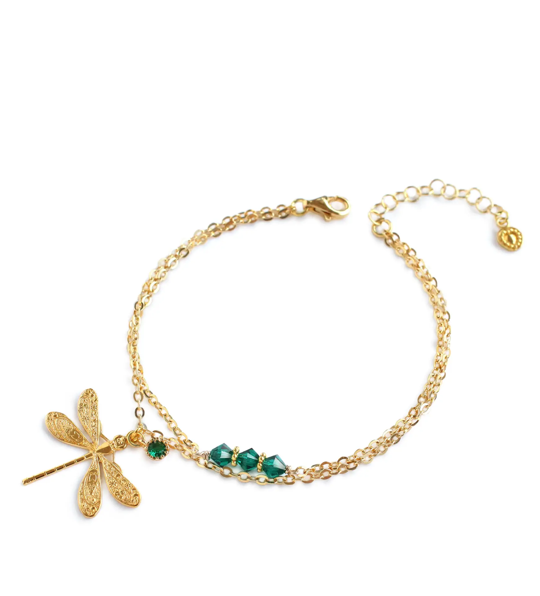 Dragonfly pendant bracelet 1 Dragonfly pendant bracelet