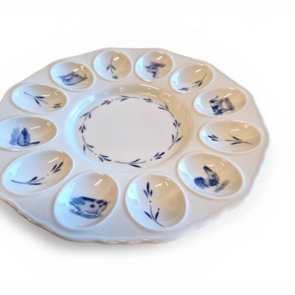 Illustrated Egg Plate