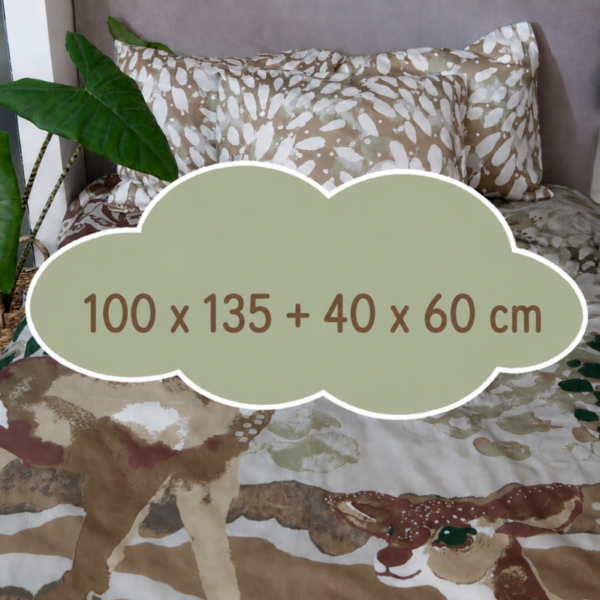 100 x 135 + 40 x 60 cm