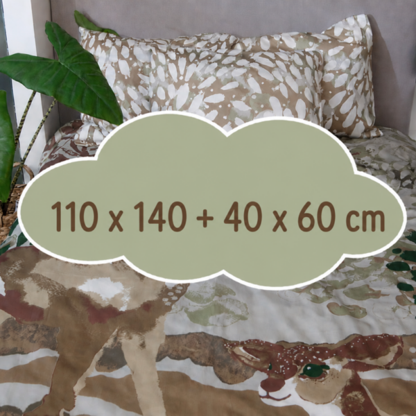 110 x 140 + 40 x 60 cm