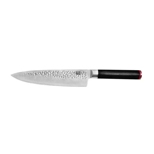 Gifts, home decor, bed linen – Uneleja gift shop homepage 17 KOTAI Gyuto 20 cm Japanese chef's knife with hammered stainless steel blade and black pakkawood handle